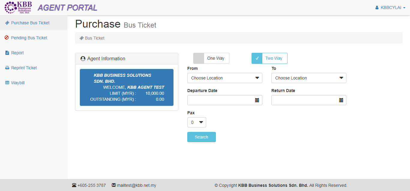 Five Stars Ticketing Portal1