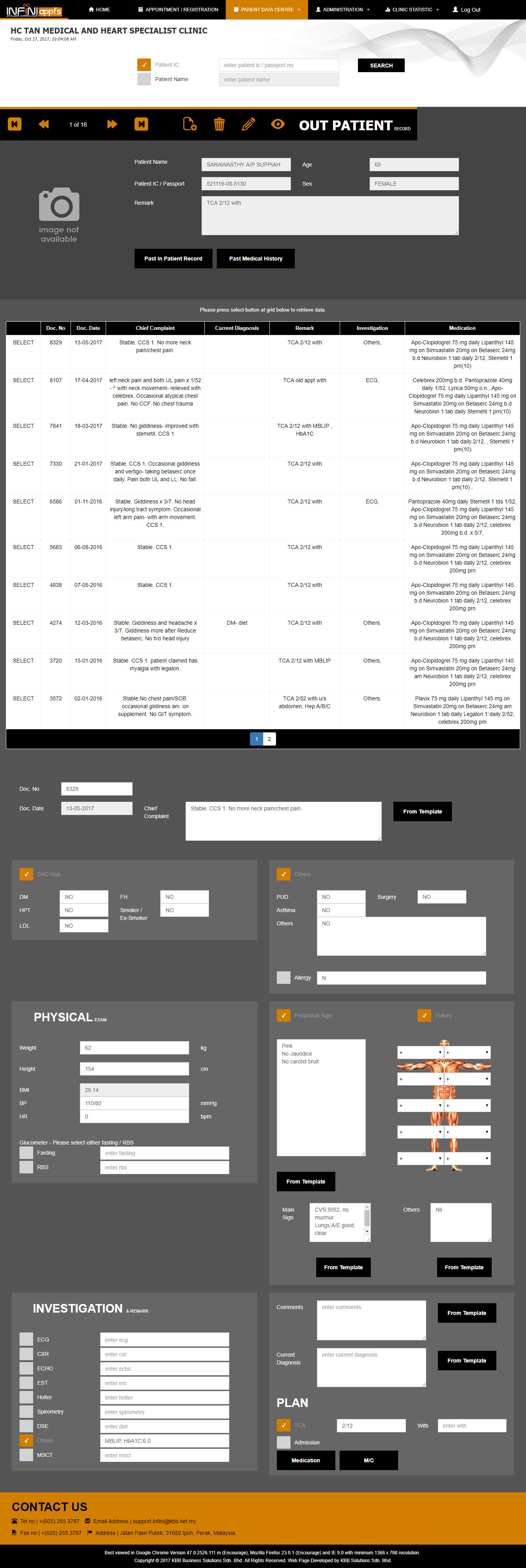 Our Patient Page