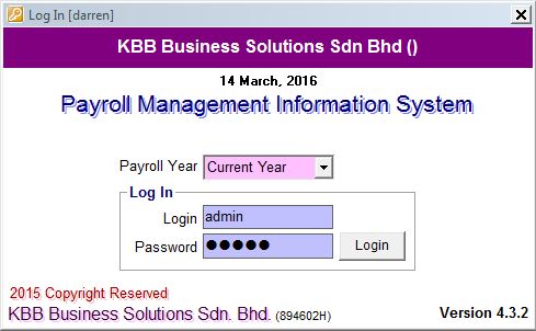 Login
